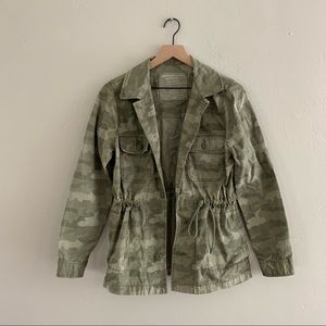 American Eagle Green Camo Jacket